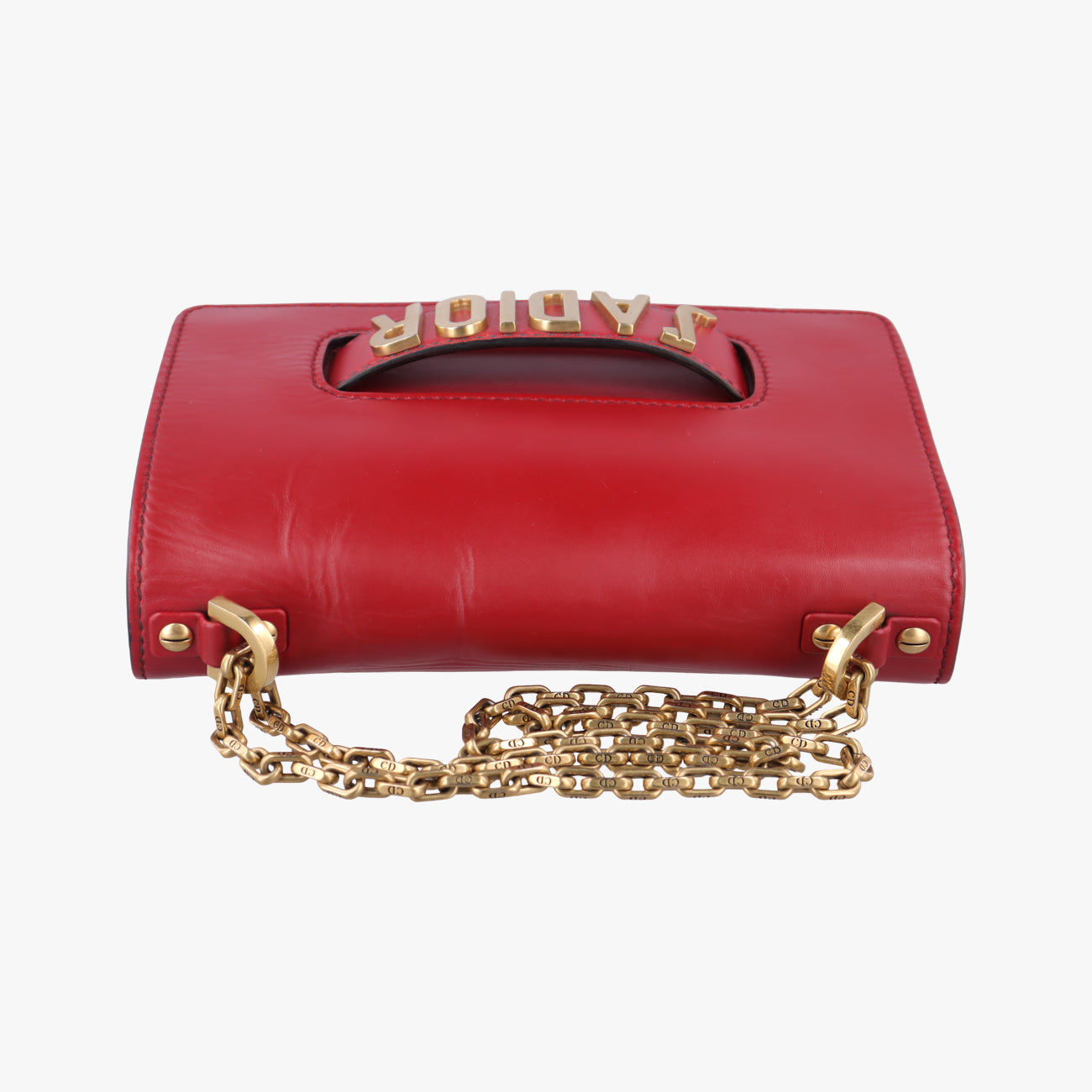 Vintage Christian Dior J'Adior Red Leather  shoulderbag | stylenewstar