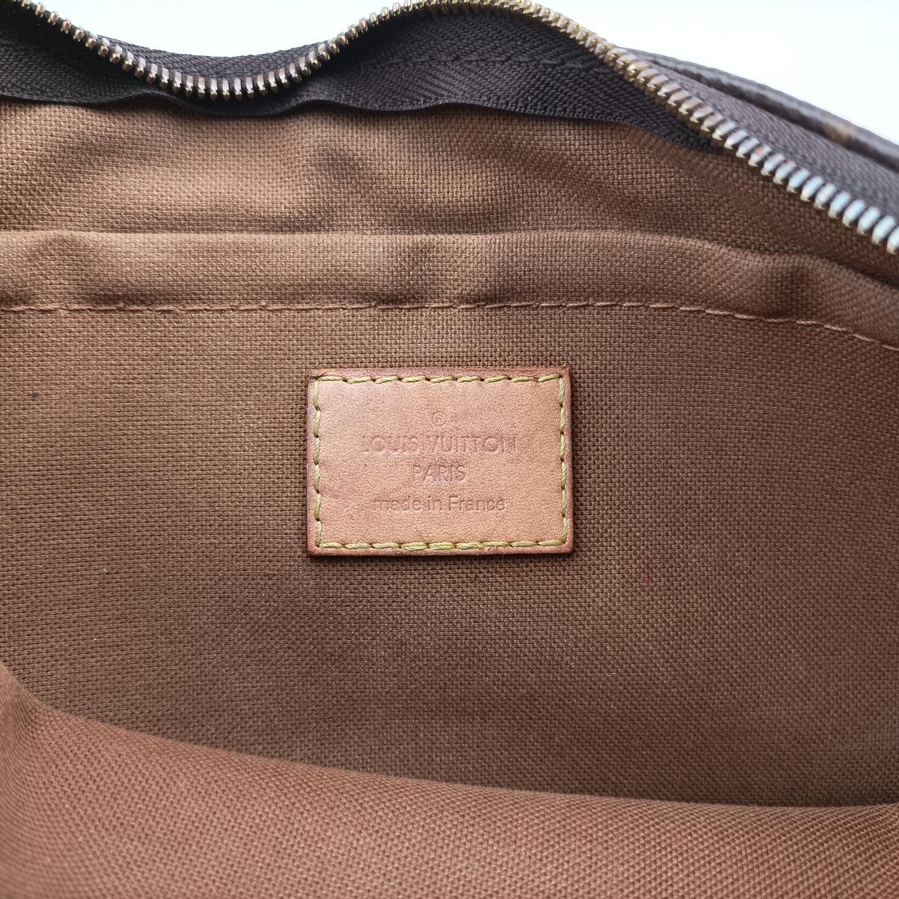 Multi Pochette Accessoir brown×khaki Monogram Canvas TA4230
