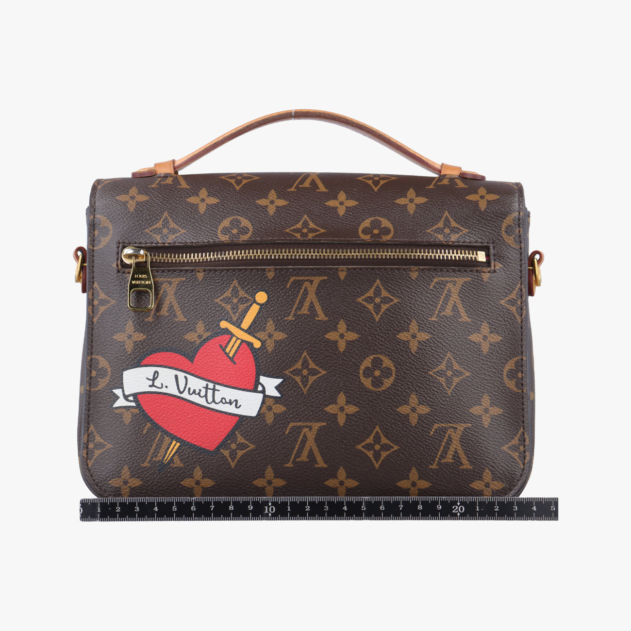 Pre-owned Louis Vuitton Pochette MéTIS MM Brown×multi Monogram Patches M43991 shoulderbag | stylenewstar