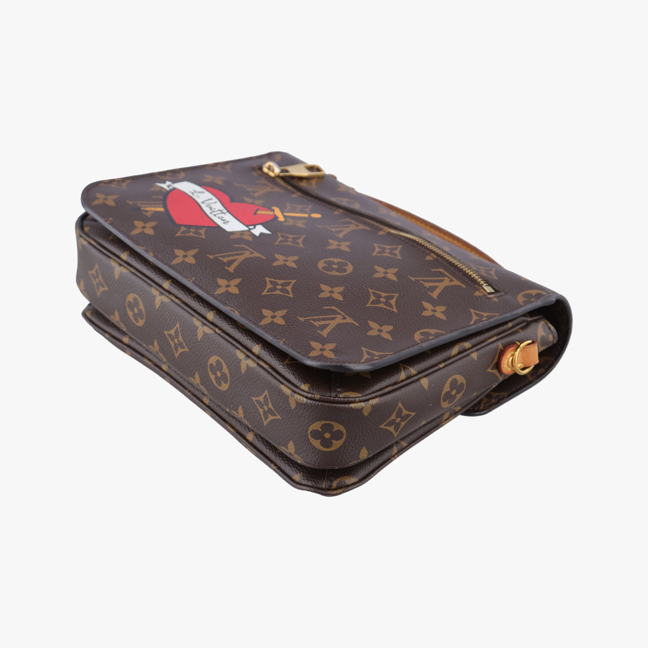 Pre-owned Louis Vuitton Pochette MéTIS MM Brown×multi Monogram Patches M43991 shoulderbag | stylenewstar