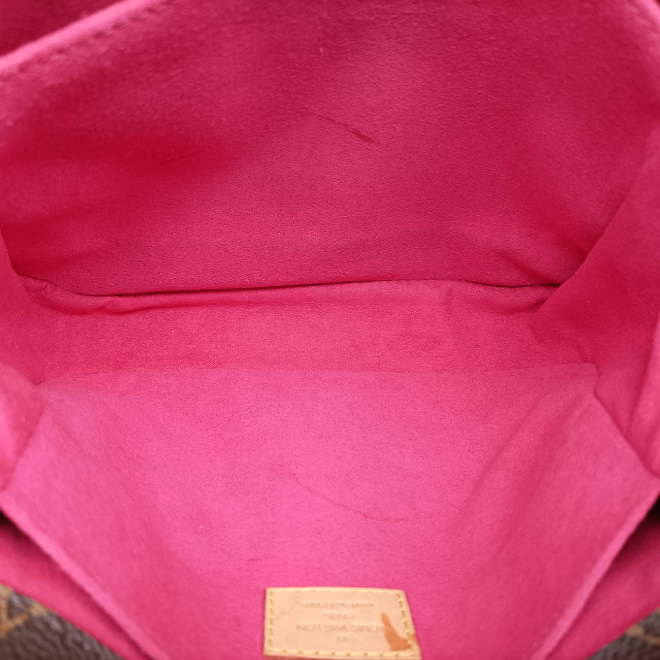 Pre-owned Louis Vuitton Pochette MéTIS MM Brown×multi Monogram Patches M43991 shoulderbag | stylenewstar