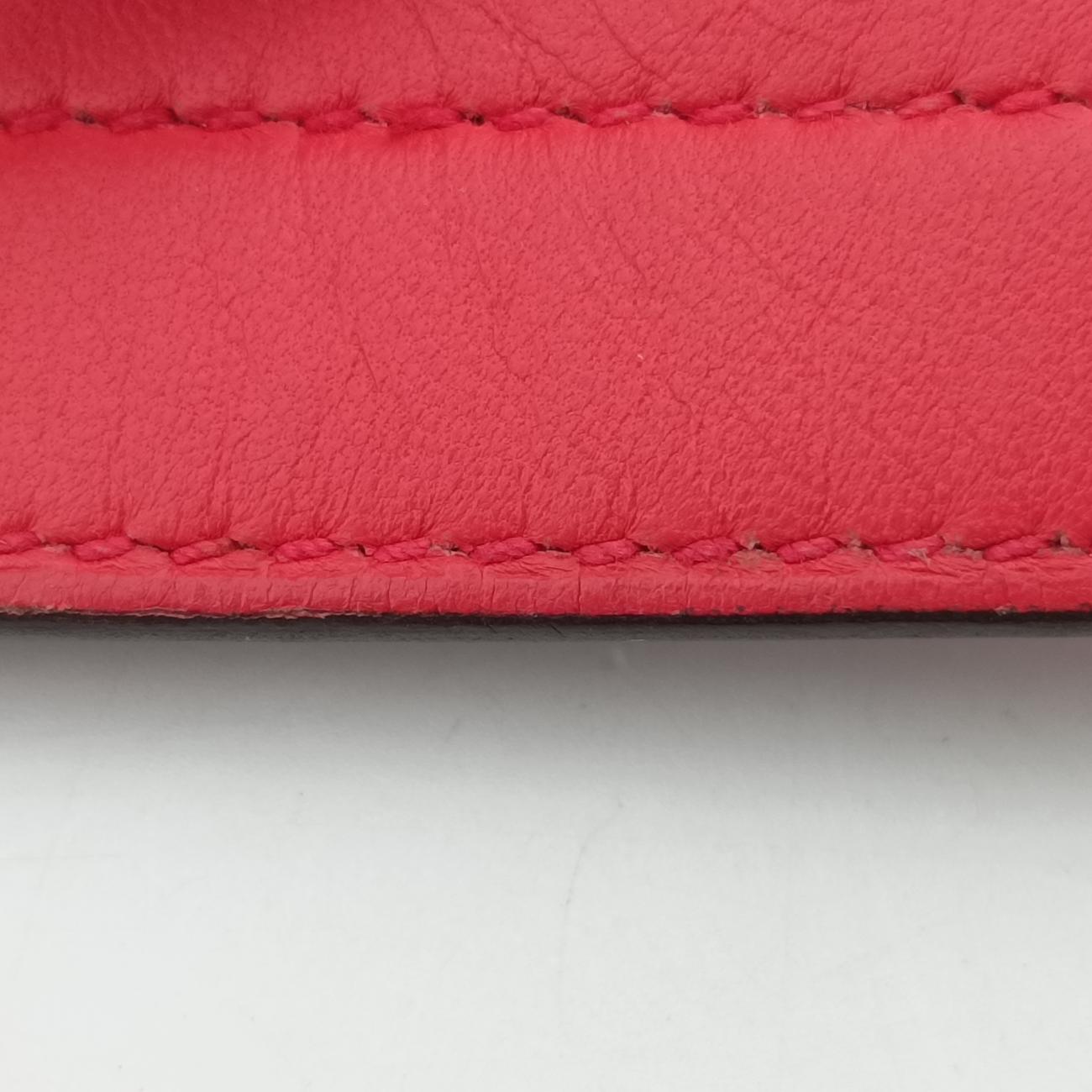 Pre-owned Hermes Sac Aline mini Pink lambskin  shoulderbag | stylenewstar