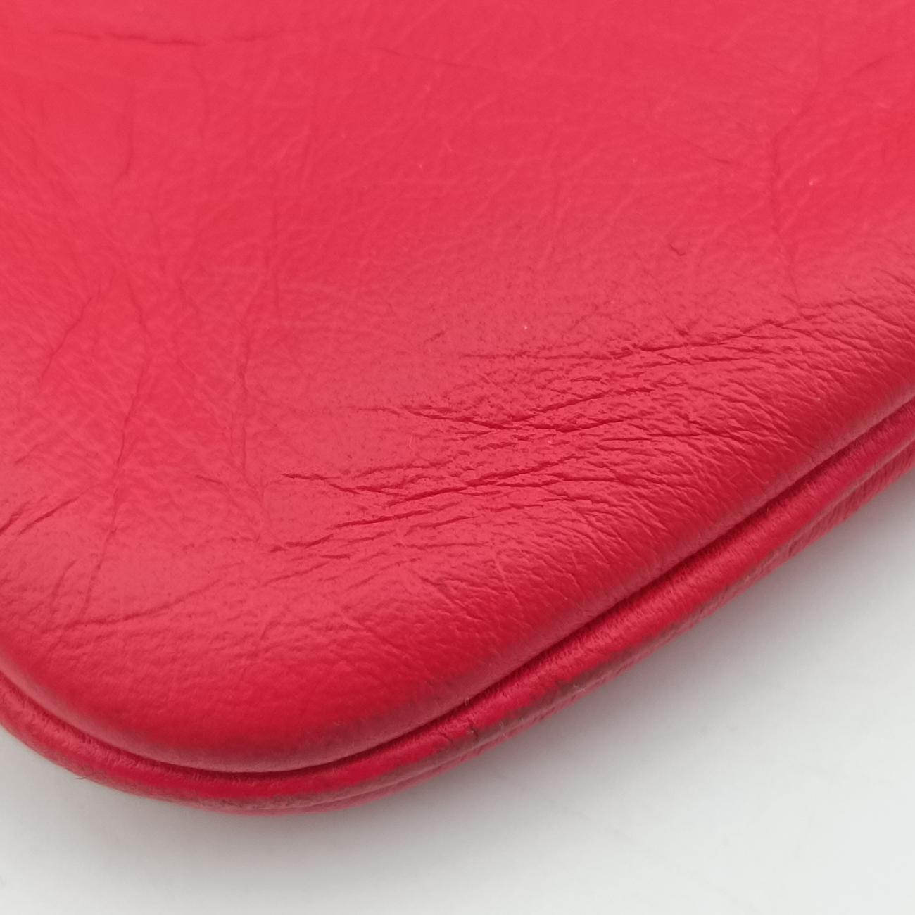 Pre-owned Hermes Sac Aline mini Pink lambskin  shoulderbag | stylenewstar