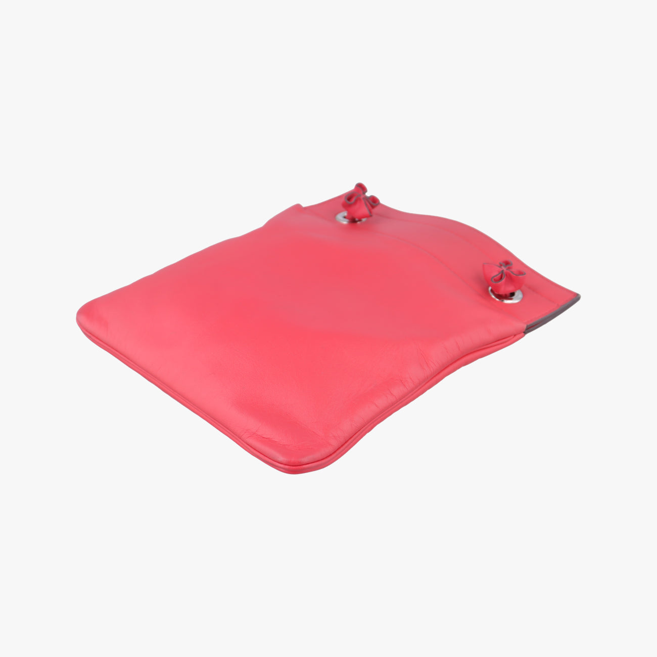 Pre-owned Hermes Sac Aline mini Pink lambskin  shoulderbag | stylenewstar