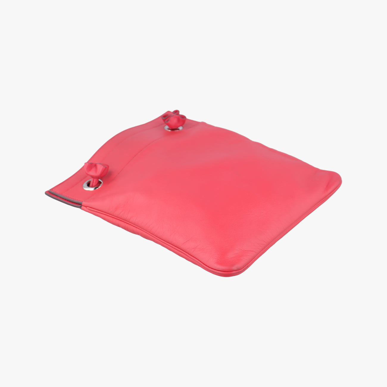 Pre-owned Hermes Sac Aline mini Pink lambskin  shoulderbag | stylenewstar