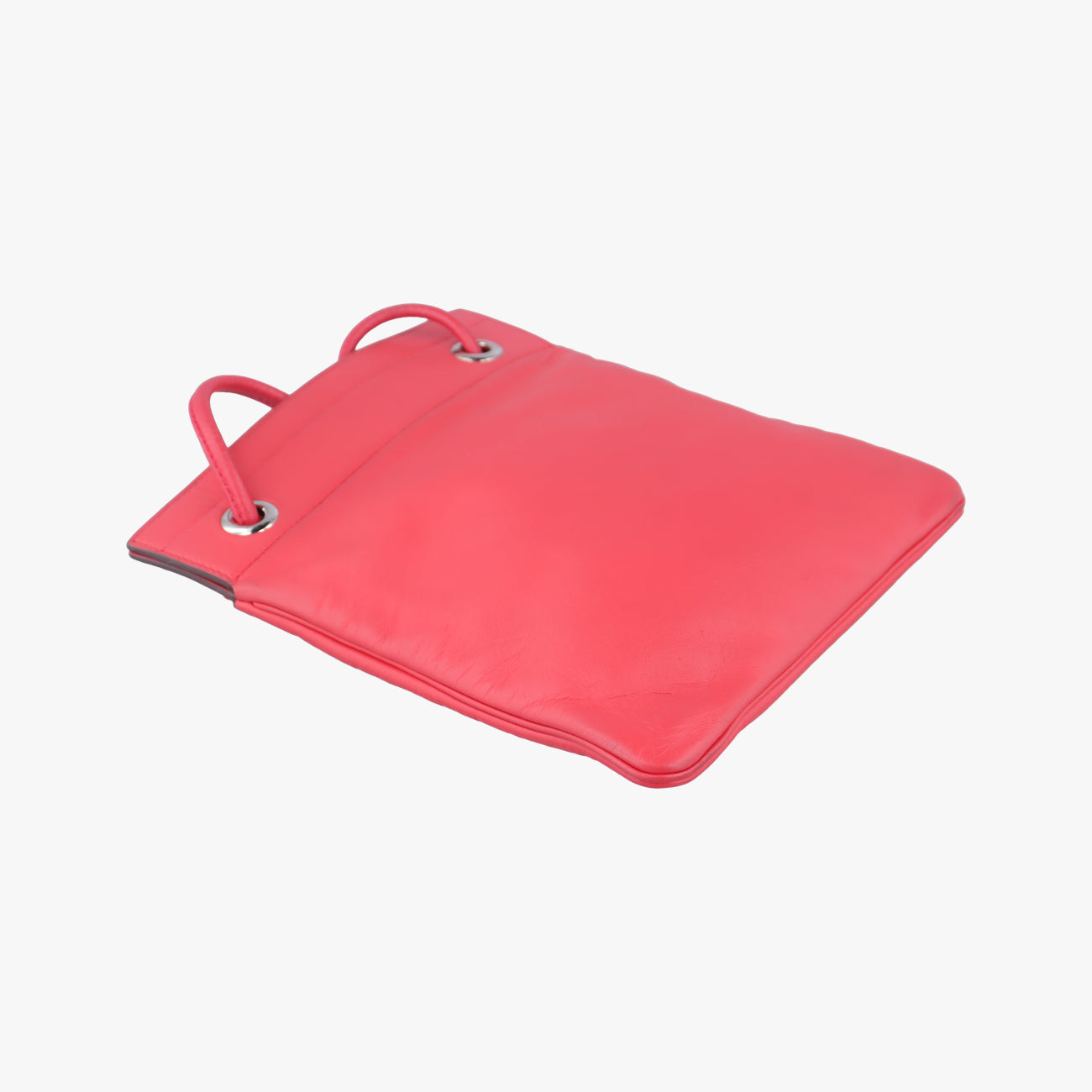 Pre-owned Hermes Sac Aline mini Pink lambskin  shoulderbag | stylenewstar