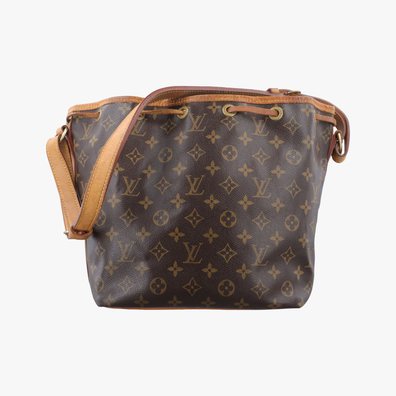 Pre-owned Louis Vuitton Petit Noe Brown Monogram Canvas M42226 shoulderbag | stylenewstar