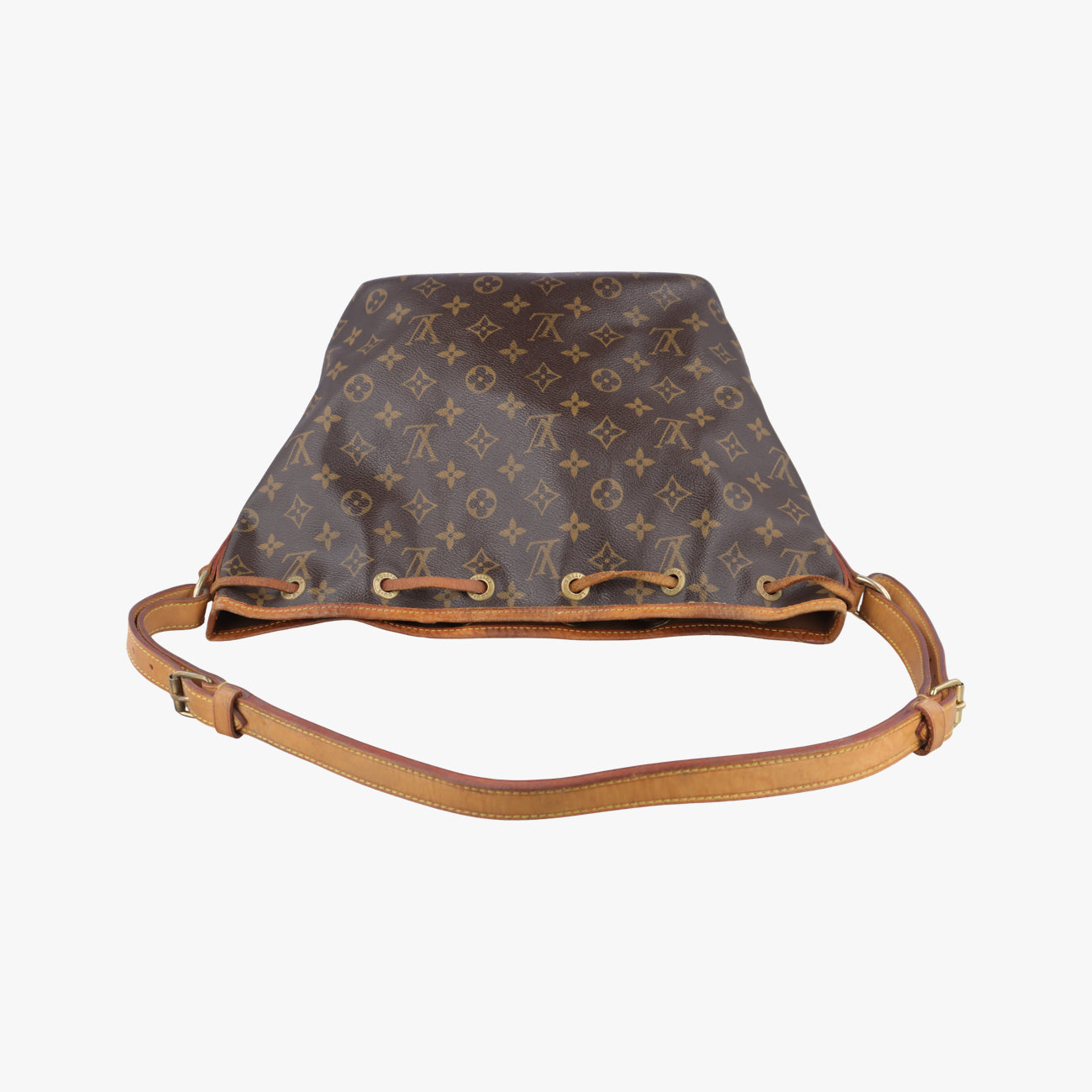 Pre-owned Louis Vuitton Petit Noe Brown Monogram Canvas M42226 shoulderbag | stylenewstar