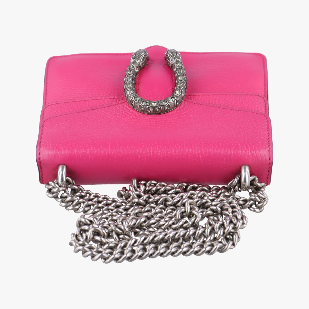 Pre-owned Gucci Dionysus Pink Leather 421970 shoulderbag | stylenewstar