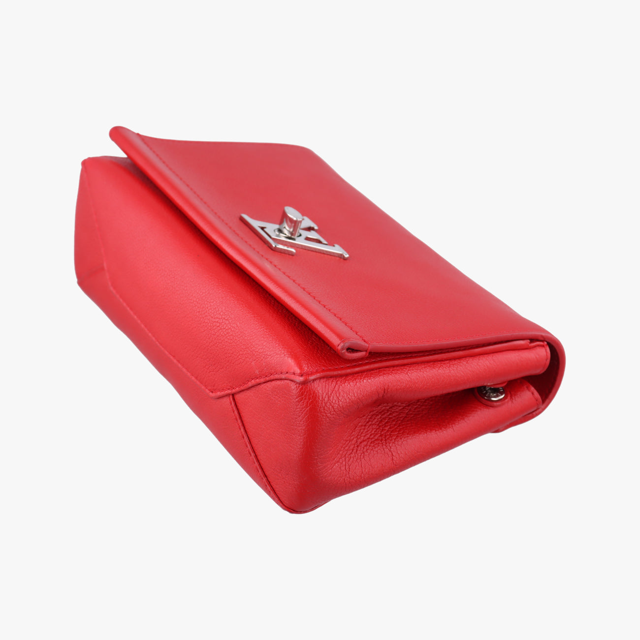 Pre-owned Louis Vuitton Lock Me II BB Ruby Leather M51202 shoulderbag | stylenewstar