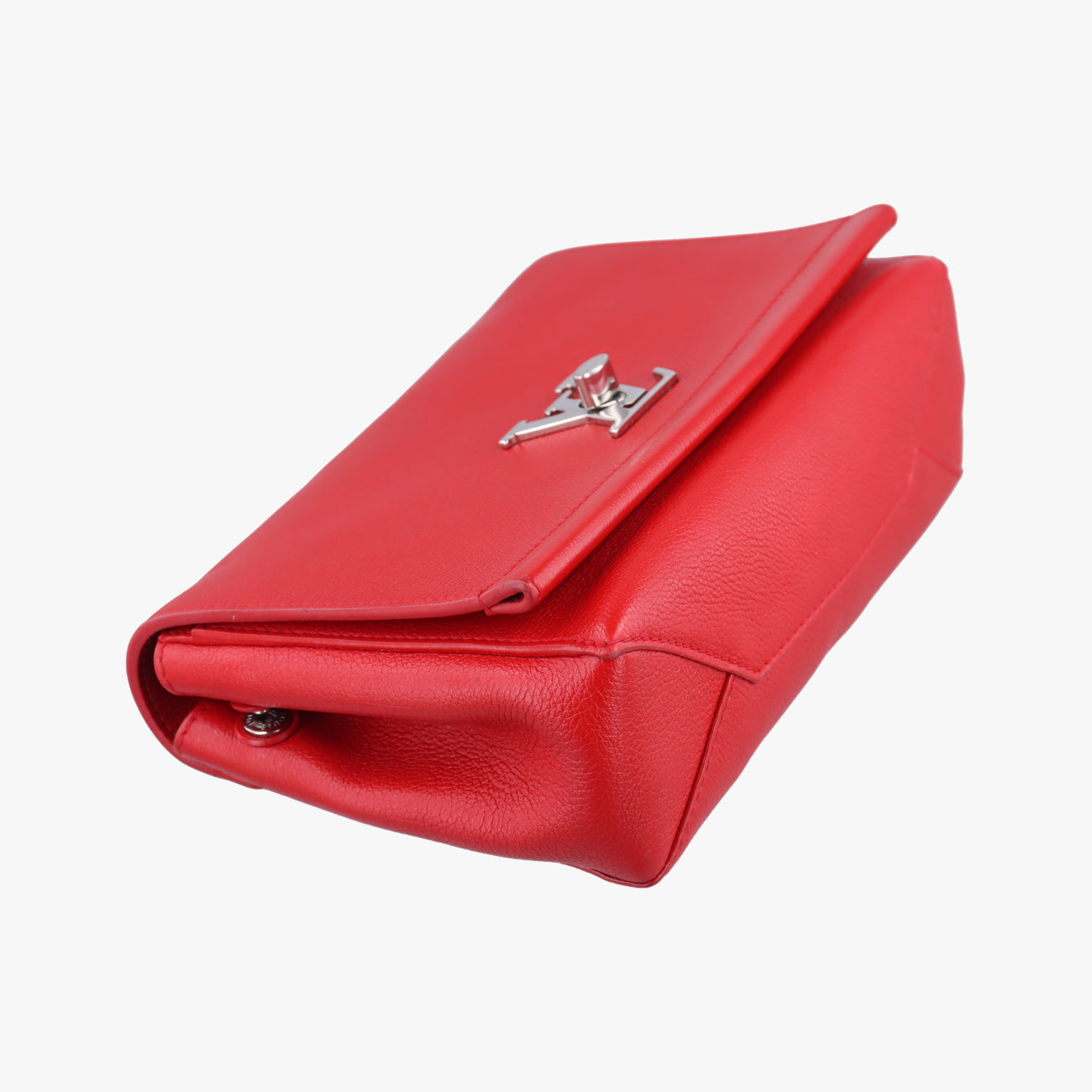 Pre-owned Louis Vuitton Lock Me II BB Ruby Leather M51202 shoulderbag | stylenewstar