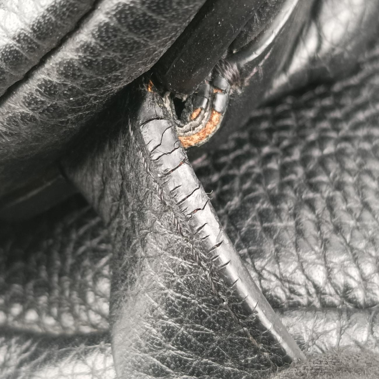 Pre-owned Louis Vuitton ARMAND Noir Taurillon Leather M42687 backpack/rucksack | stylenewstar