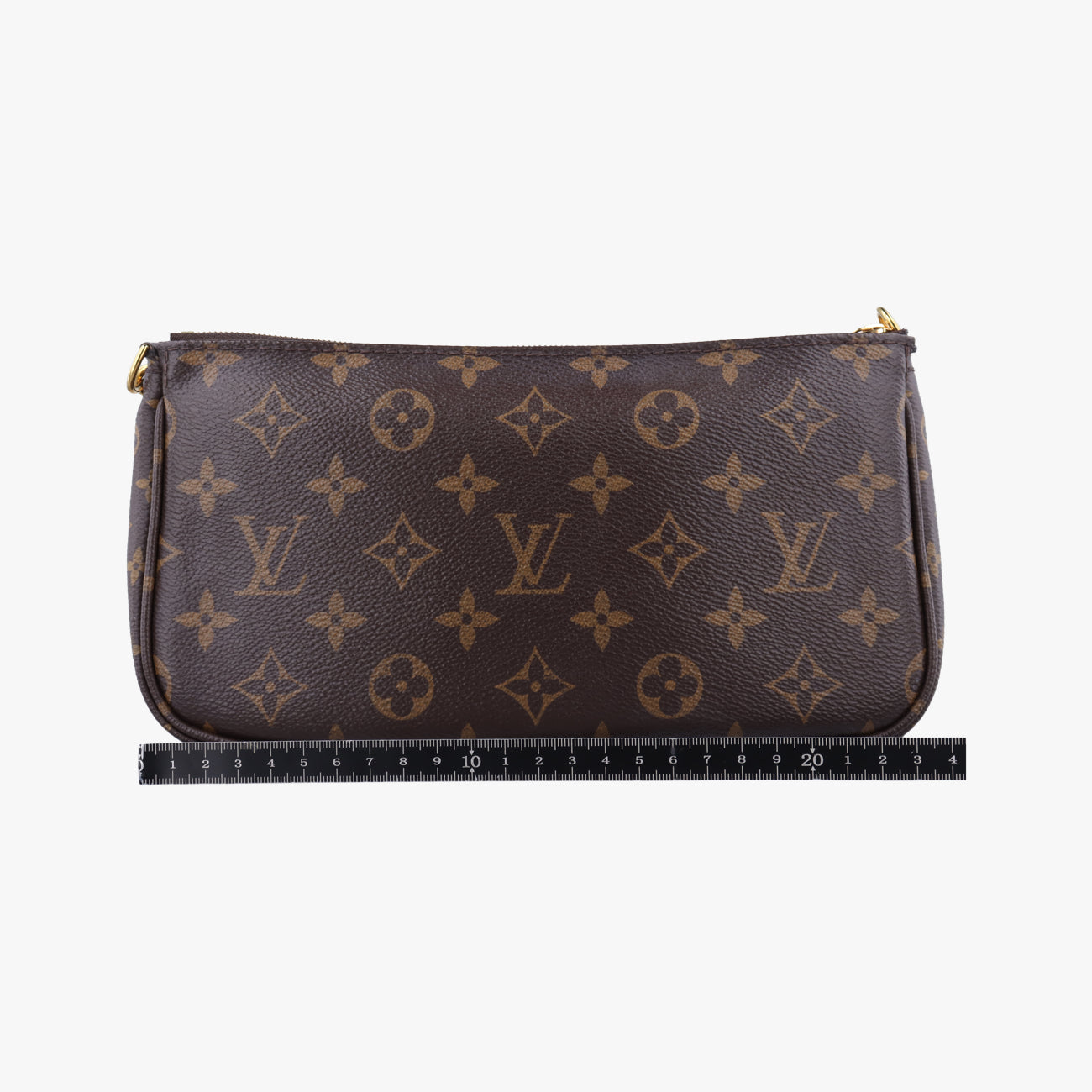 Pre-owned Louis Vuitton MULTI POCHETTE ACCESSOIRES MARRON×ROSE CLAIRE Monogram Canvas M44840 shoulderbag | stylenewstar