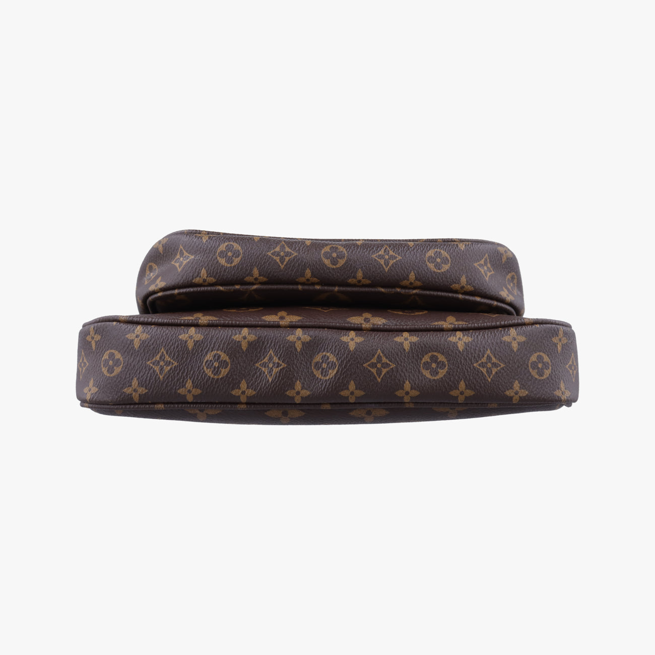 Pre-owned Louis Vuitton MULTI POCHETTE ACCESSOIRES MARRON×ROSE CLAIRE Monogram Canvas M44840 shoulderbag | stylenewstar