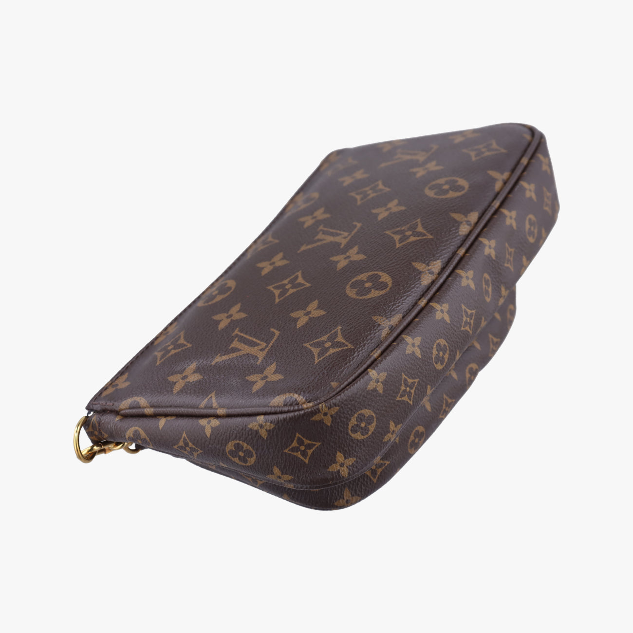 Pre-owned Louis Vuitton MULTI POCHETTE ACCESSOIRES MARRON×ROSE CLAIRE Monogram Canvas M44840 shoulderbag | stylenewstar