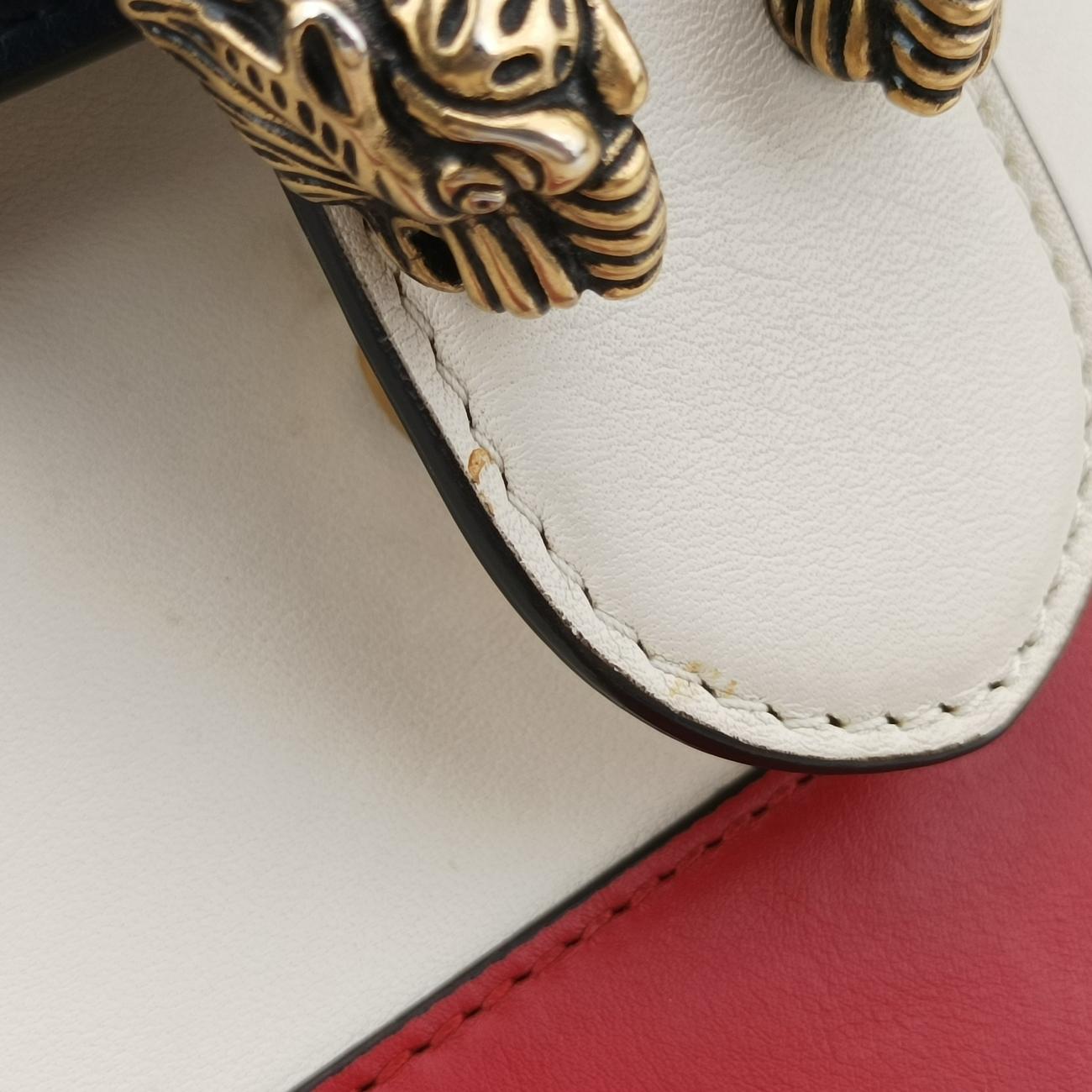 Pre-owned Gucci Dionysus Multicolour Leather 448075 shoulderbag | stylenewstar