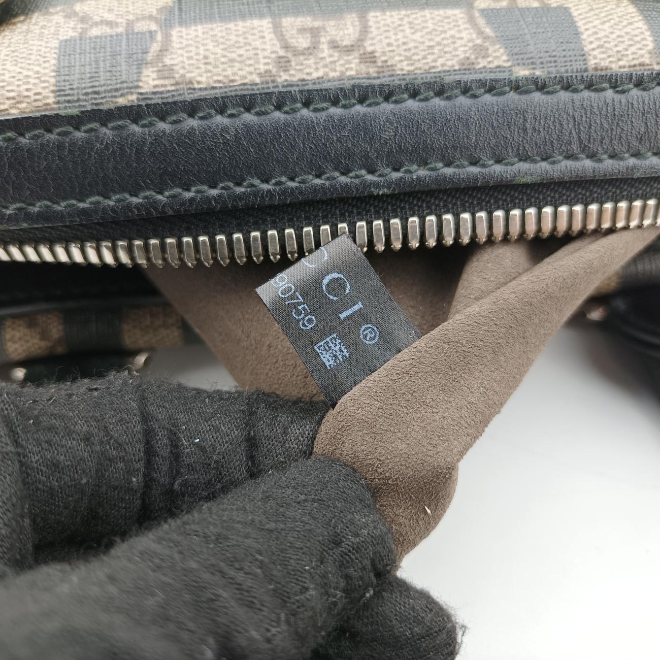 Pre-owned Gucci KALEIDO Multicolour PVC coated canvas 406384 shoulderbag | stylenewstar