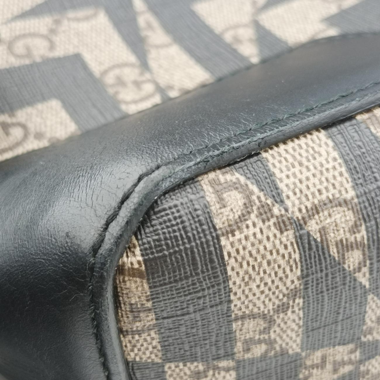 Pre-owned Gucci KALEIDO Multicolour PVC coated canvas 406384 shoulderbag | stylenewstar