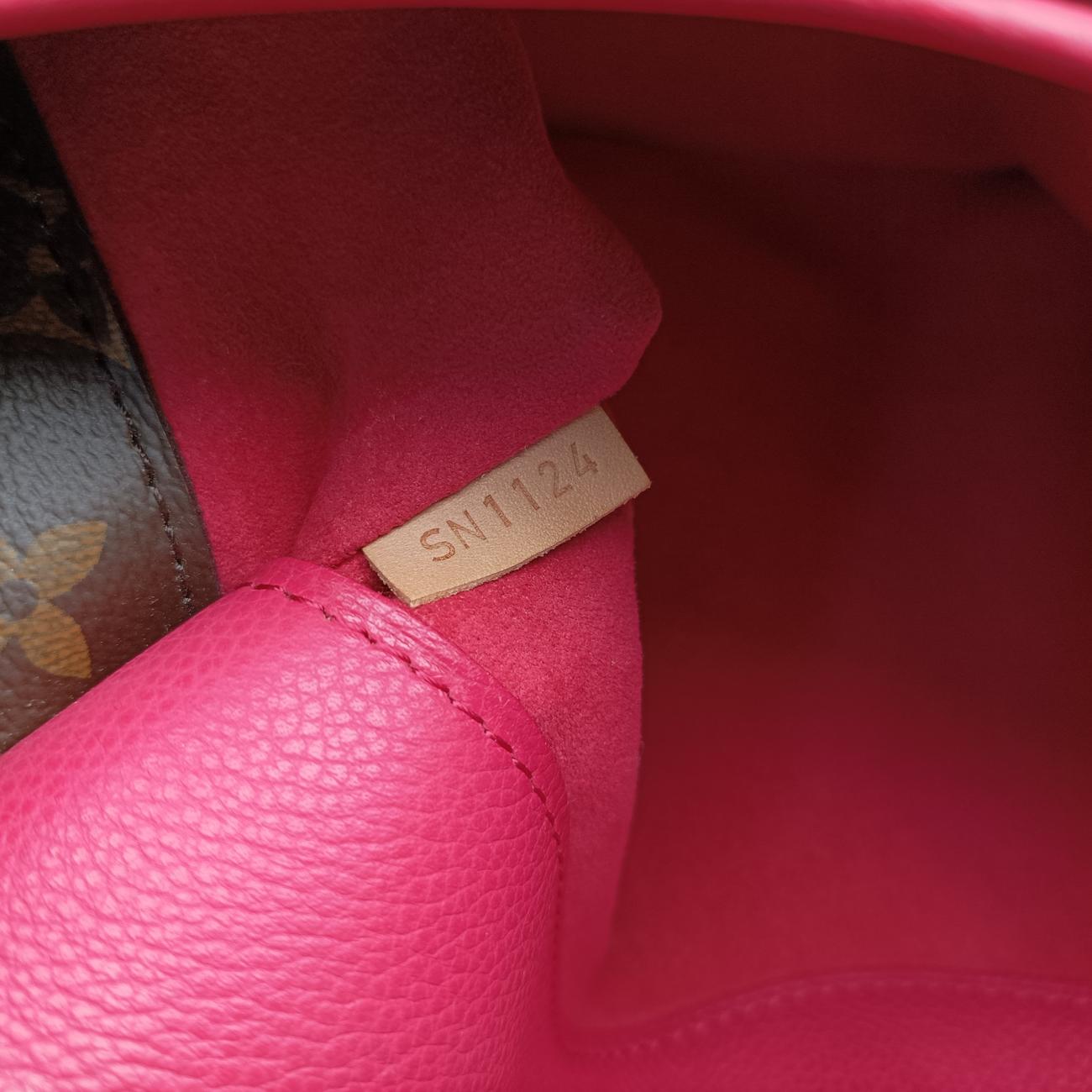 PALLAS Brown×CERISE Monogram Canvas×calf leather SN1124