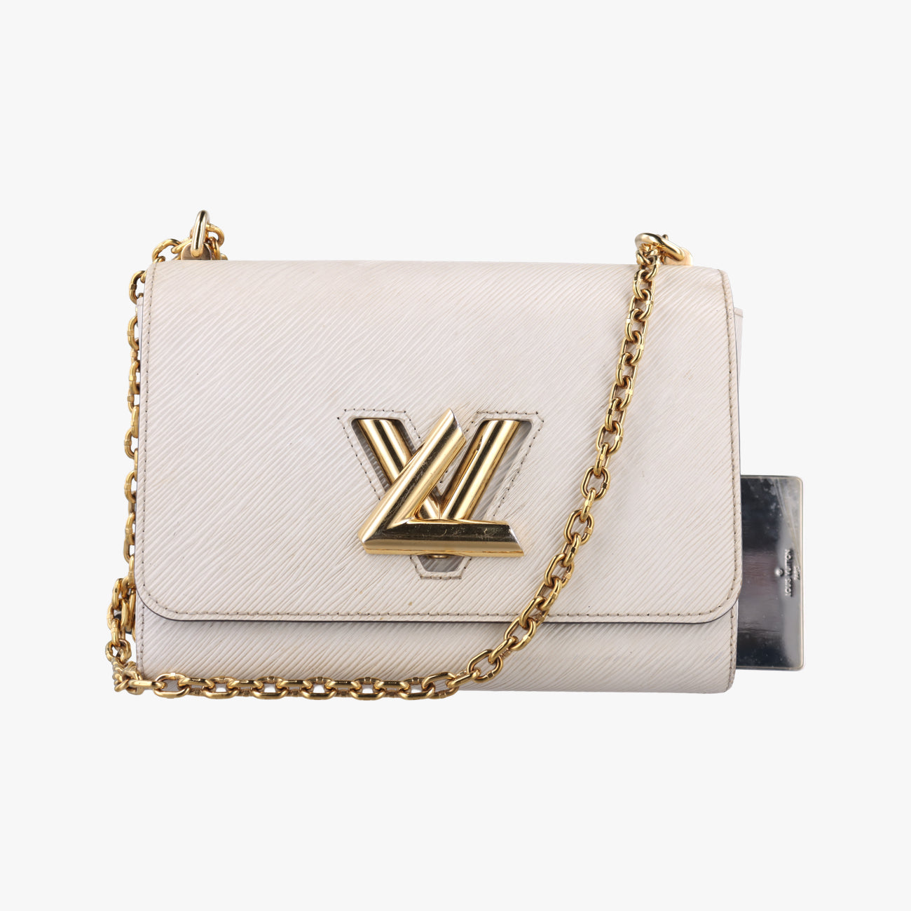 Secondhand Louis Vuitton TwistMM Light gray Epi M21026 shoulderbag | stylenewstar