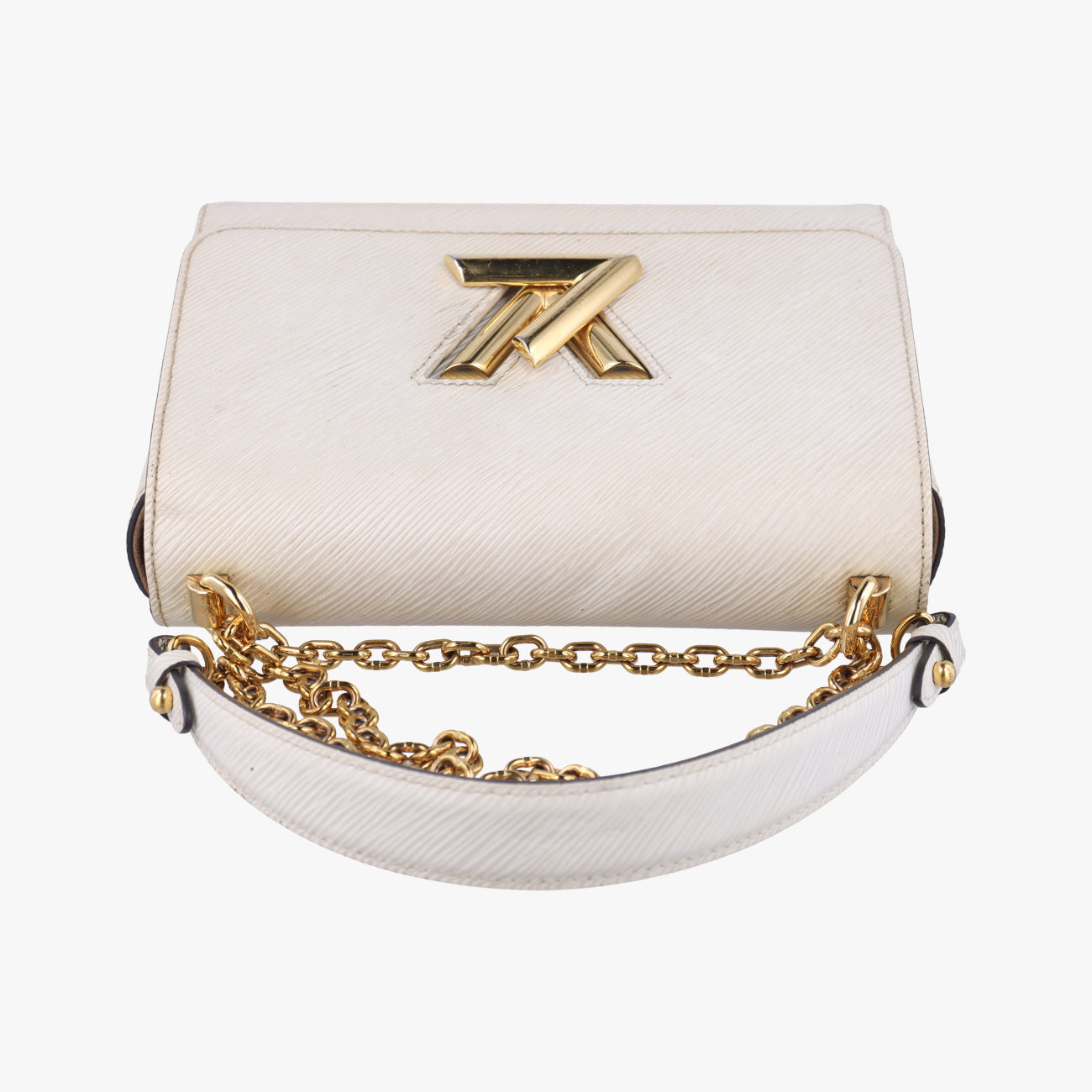 Secondhand Louis Vuitton TwistMM Light gray Epi M21026 shoulderbag | stylenewstar