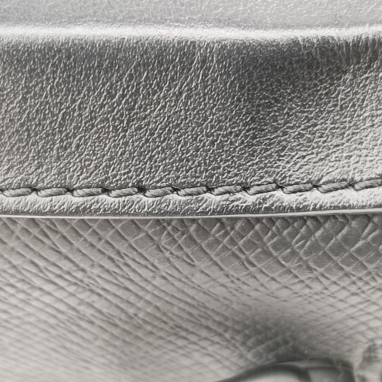 Pre-owned Louis Vuitton Soft Trunk Black x Rainbow Taiga M30341 shoulderbag | stylenewstar