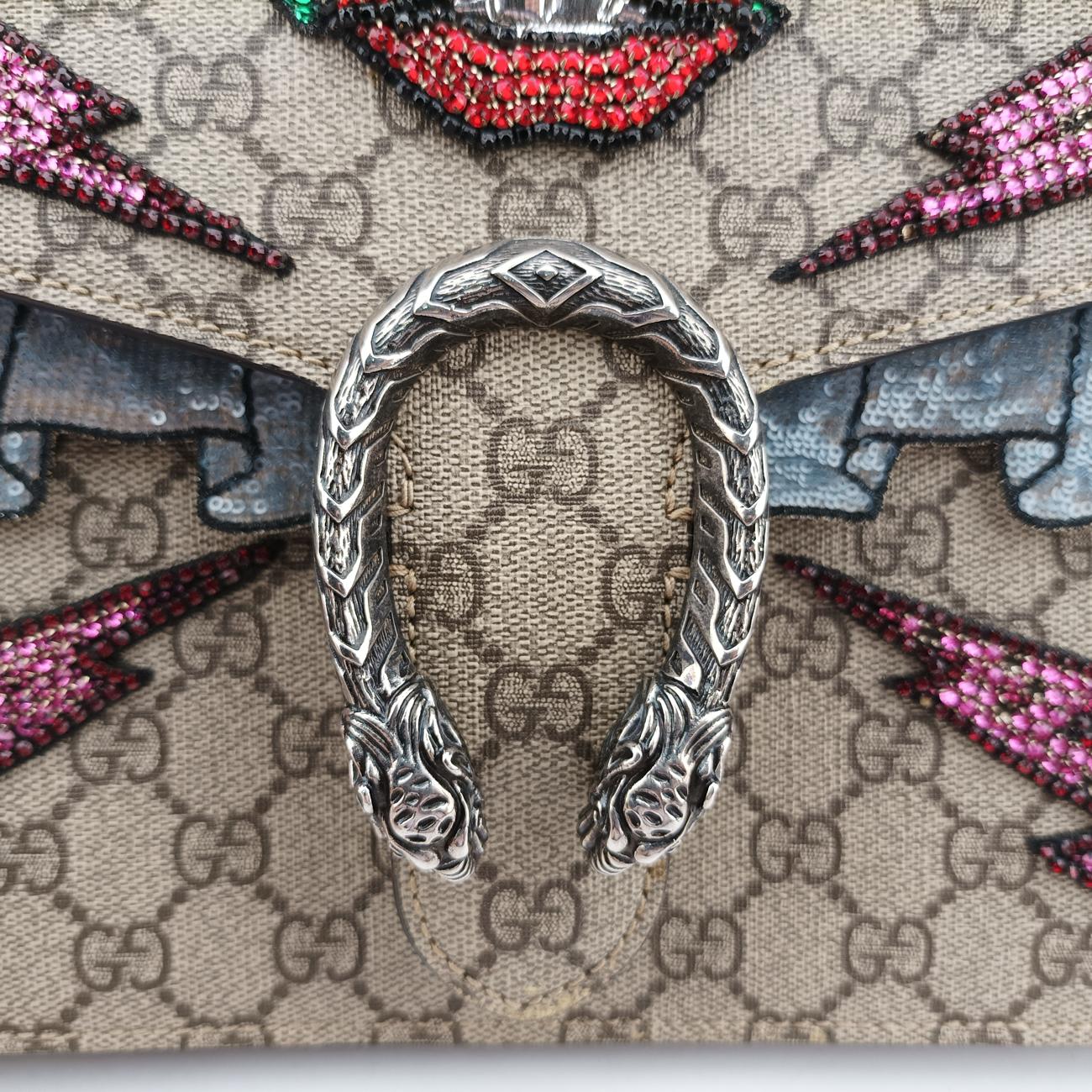 Secondhand Gucci Dionysus Multicolour PVC coated canvas 400235 shoulderbag | stylenewstar