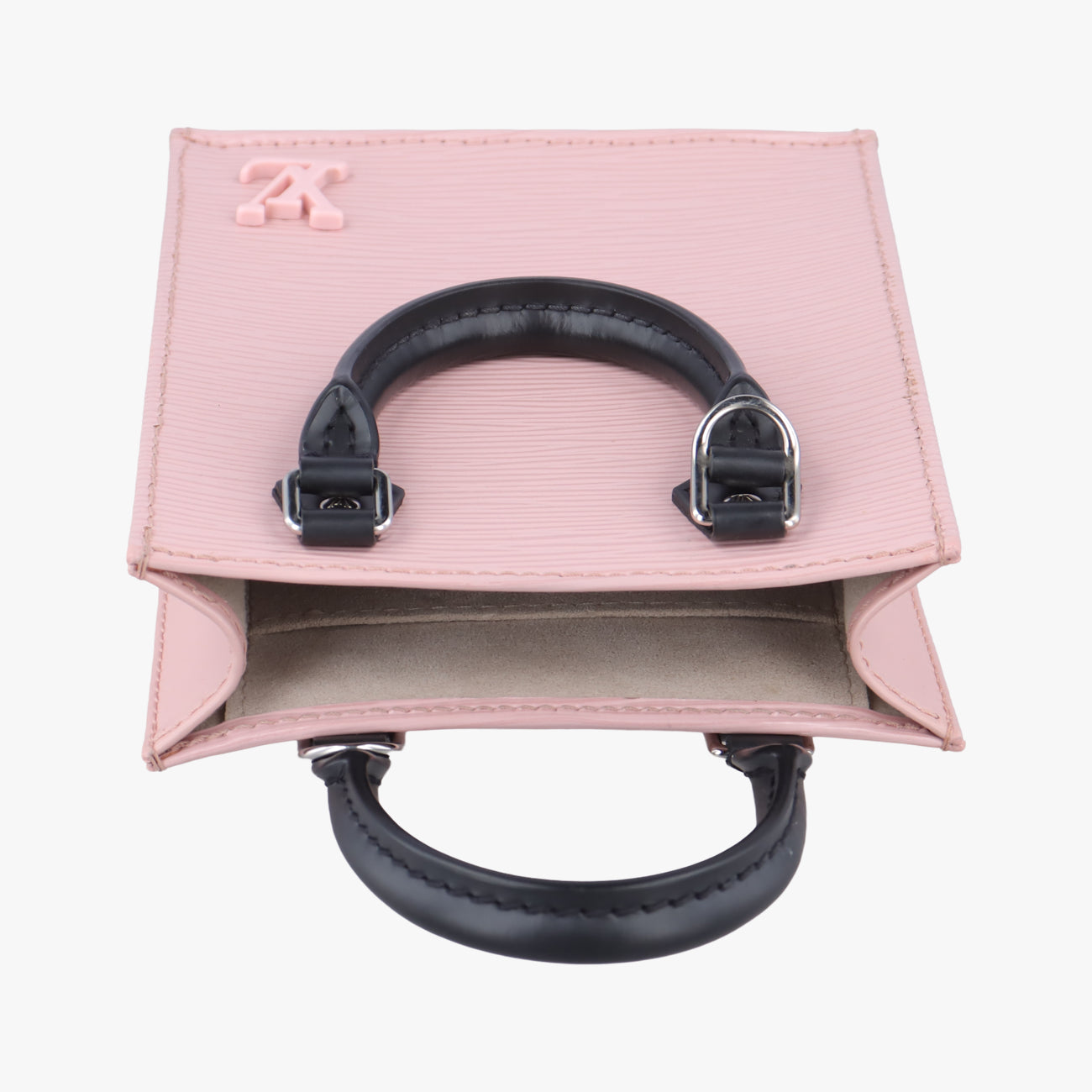 Pre-owned Louis Vuitton Petit Sac Plat ROSE BALLERIN Epi M69575 shoulderbag | stylenewstar