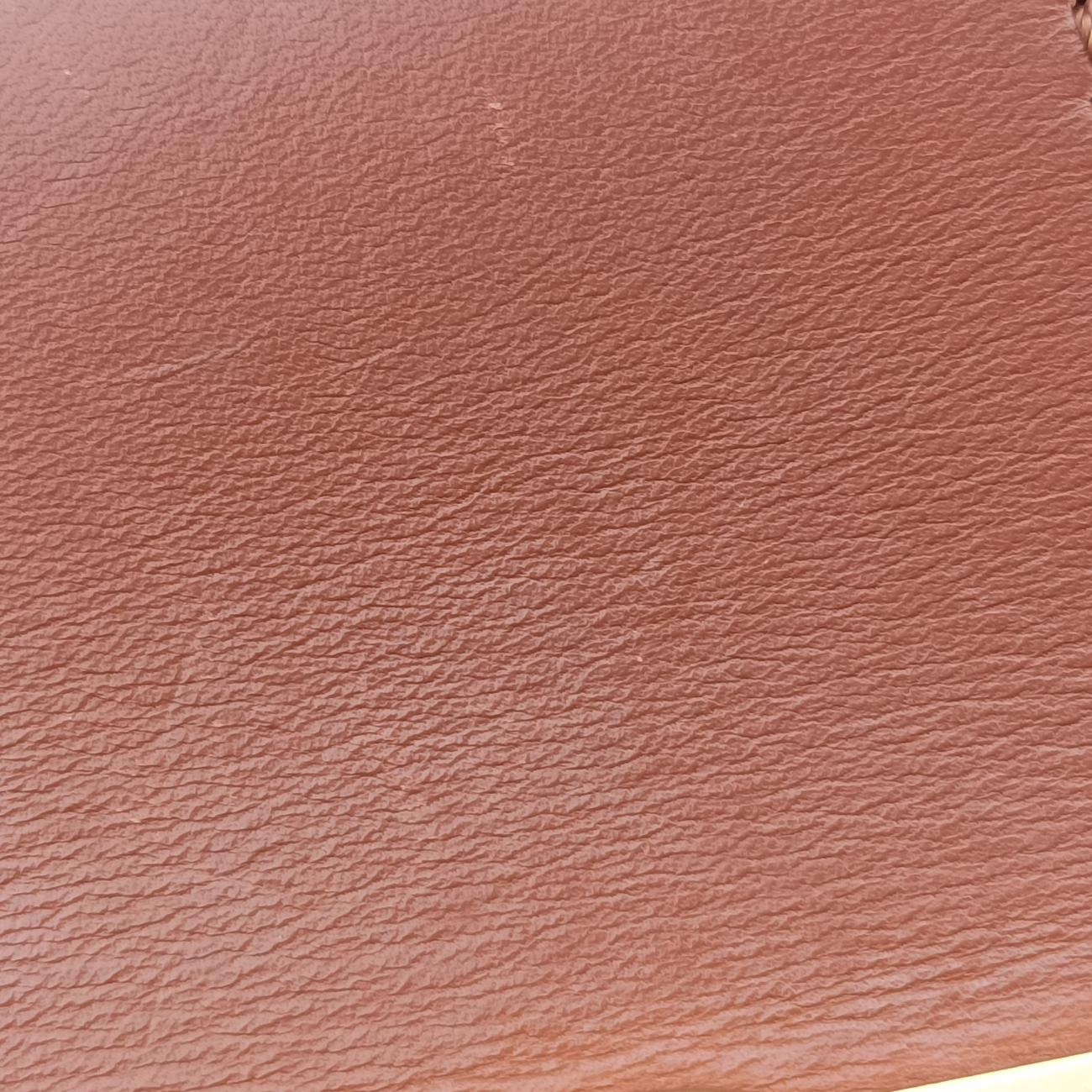 Pre-owned Louis Vuitton DAUPHINE MM Scarlet Red×Panama Beige Taurillon leather M53830 shoulderbag | stylenewstar