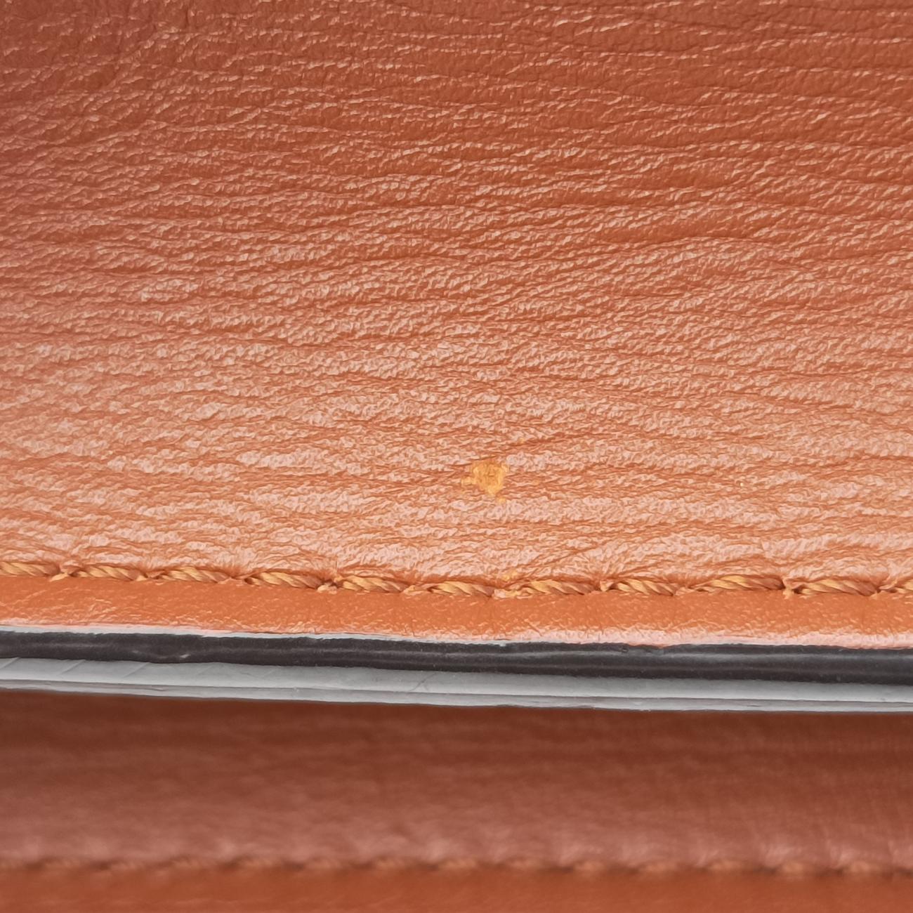 Pre-owned Louis Vuitton DAUPHINE MM Scarlet Red×Panama Beige Taurillon leather M53830 shoulderbag | stylenewstar