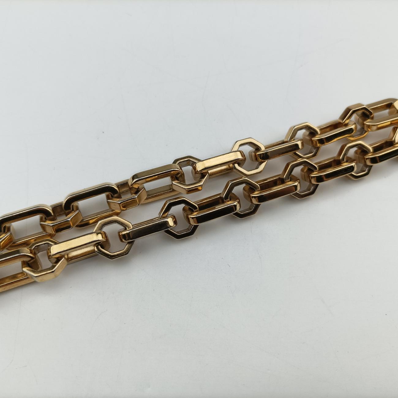 Pre-owned Louis Vuitton DAUPHINE MM Scarlet Red×Panama Beige Taurillon leather M53830 shoulderbag | stylenewstar