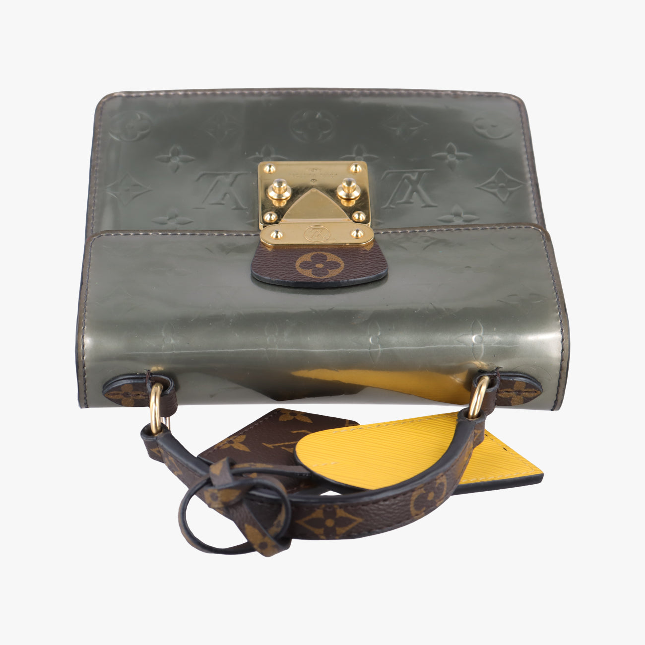Spring Street PM Silver x Brown x Yellow Vernis x Monogram x Epi NZ5118