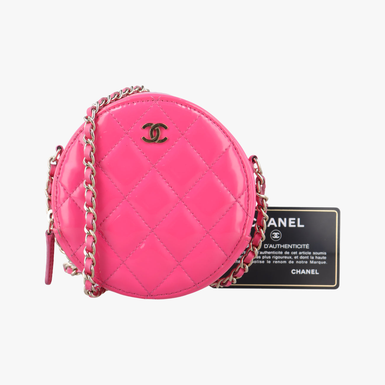 round as earth Ribbon Pink Patent Leather 29141160