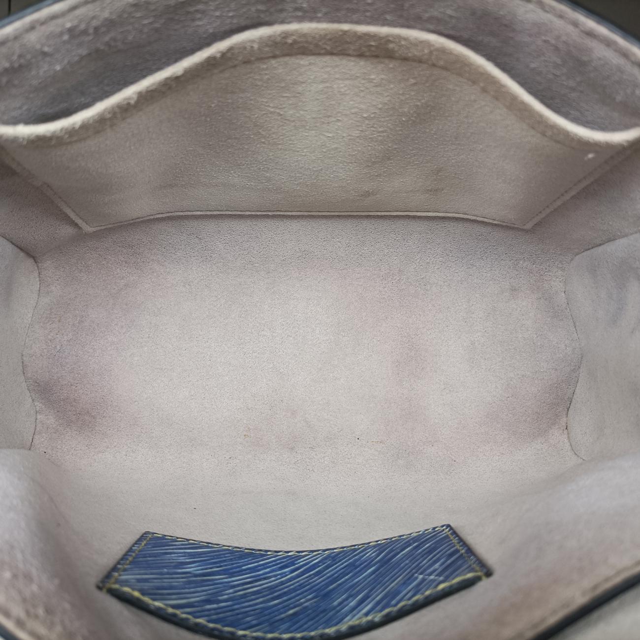 Secondhand Louis Vuitton Twist MM Blue x Multicolor Epi M54865 shoulderbag | stylenewstar