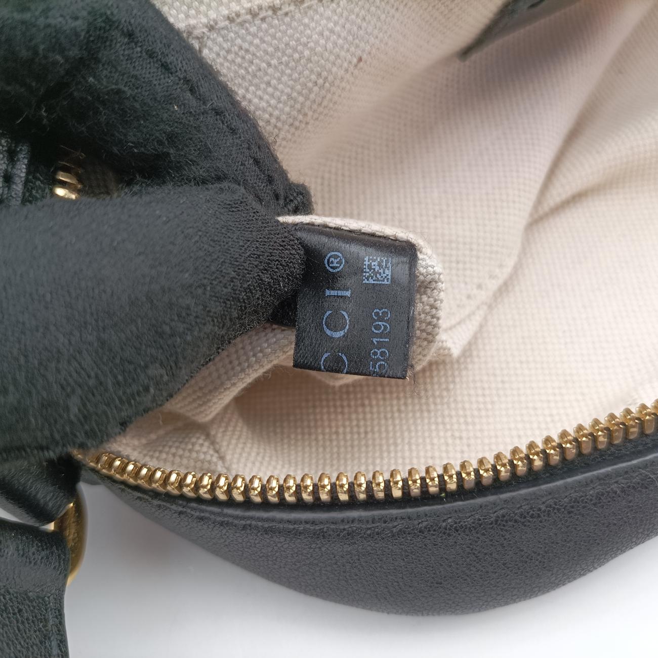 Pre-owned Gucci Blondie Black Leather 742360 shoulderbag | stylenewstar