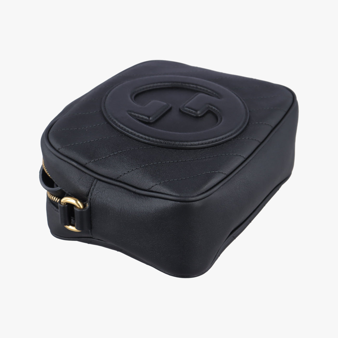 Pre-owned Gucci Blondie Black Leather 742360 shoulderbag | stylenewstar