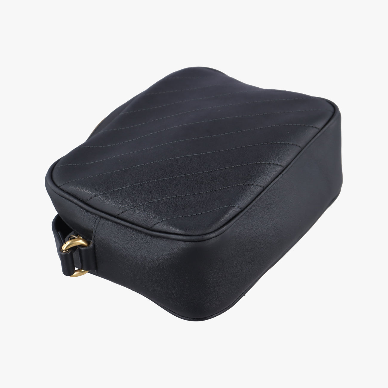 Pre-owned Gucci Blondie Black Leather 742360 shoulderbag | stylenewstar