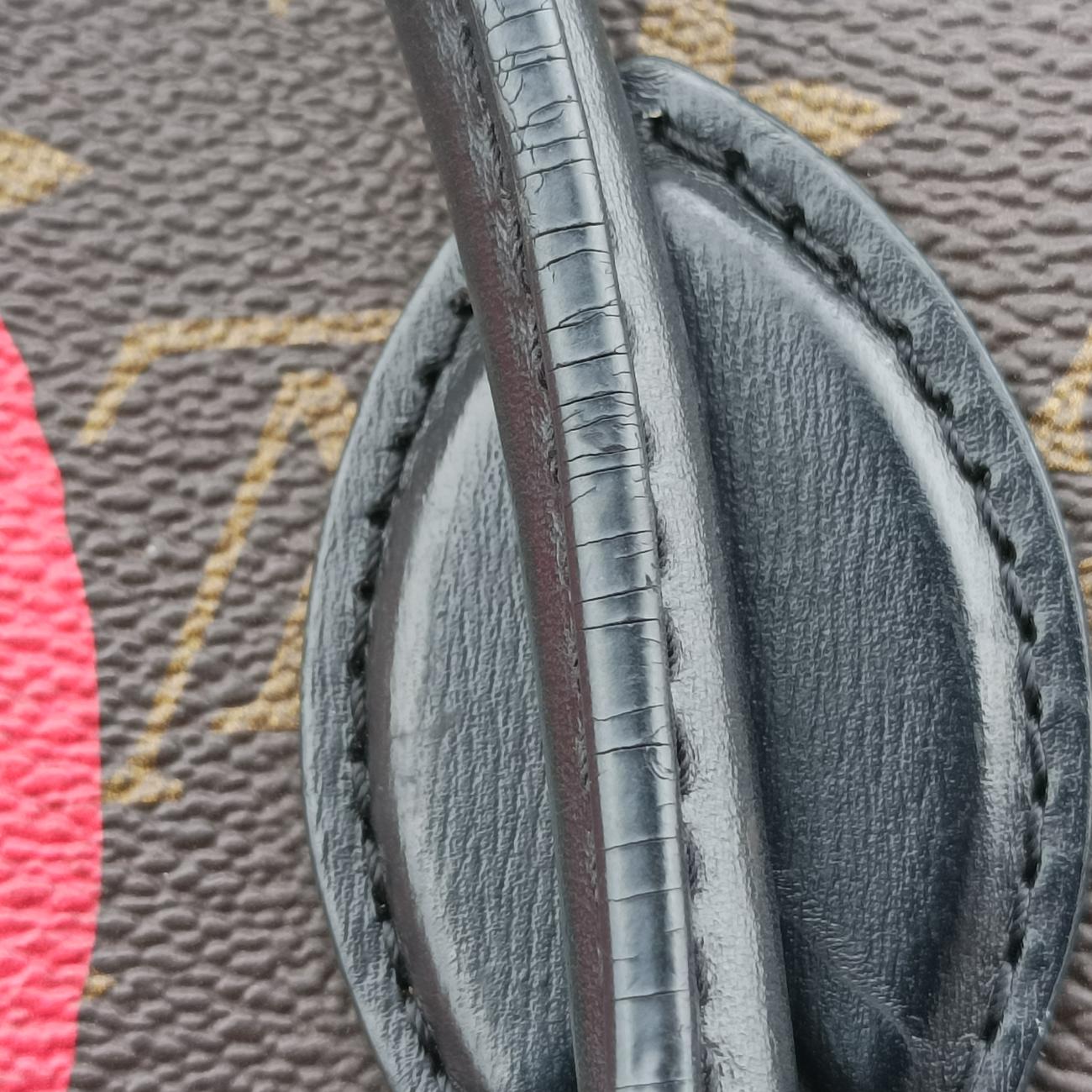 Pre-owned Louis Vuitton Fornasetti Onthego MM Brown×Multicolor Monogram Cameo M59245 shoulderbag | stylenewstar