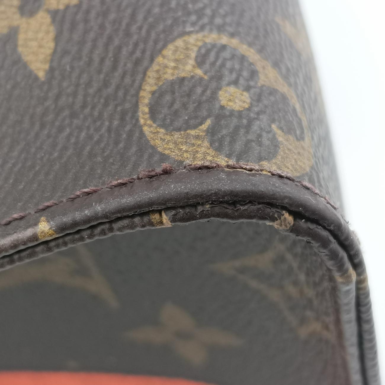 Pre-owned Louis Vuitton Fornasetti Onthego MM Brown×Multicolor Monogram Cameo M59245 shoulderbag | stylenewstar