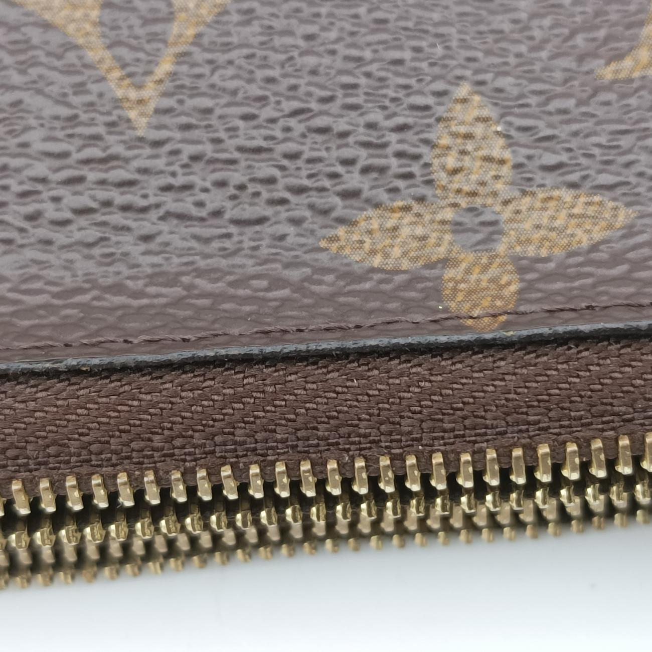 Pre-owned Louis Vuitton Pochette Double Zip Blooming Flowers brown×multi Monogram Canvas×calf leather M63905 shoulderbag | stylenewstar