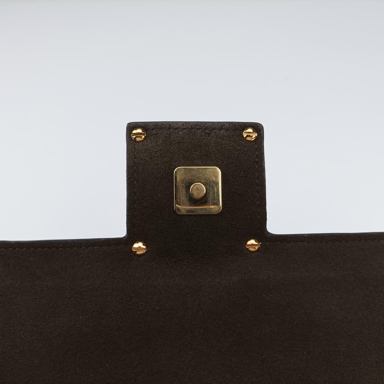 Pre-owned Fendi Fab White Leather 8BT326 shoulderbag | stylenewstar