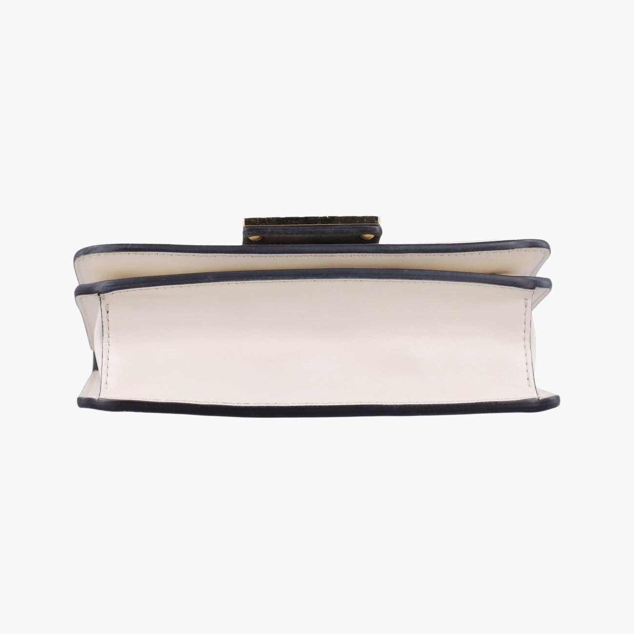 Pre-owned Fendi Fab White Leather 8BT326 shoulderbag | stylenewstar