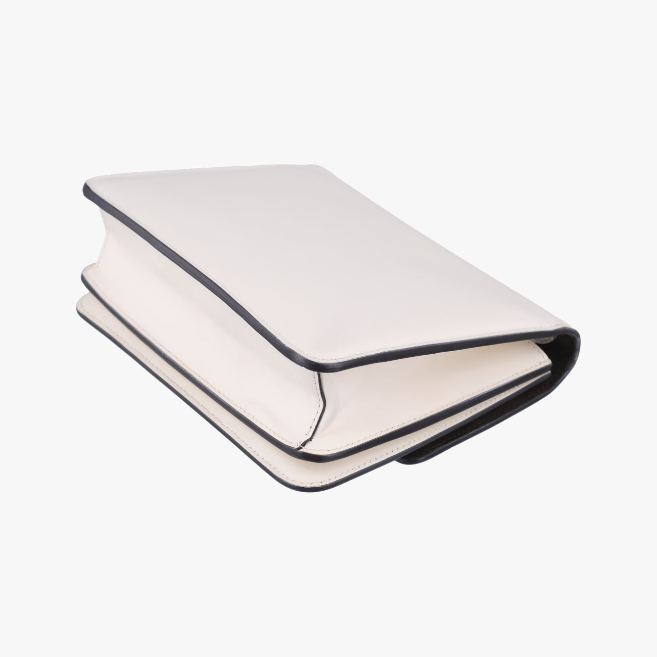 Pre-owned Fendi Fab White Leather 8BT326 shoulderbag | stylenewstar