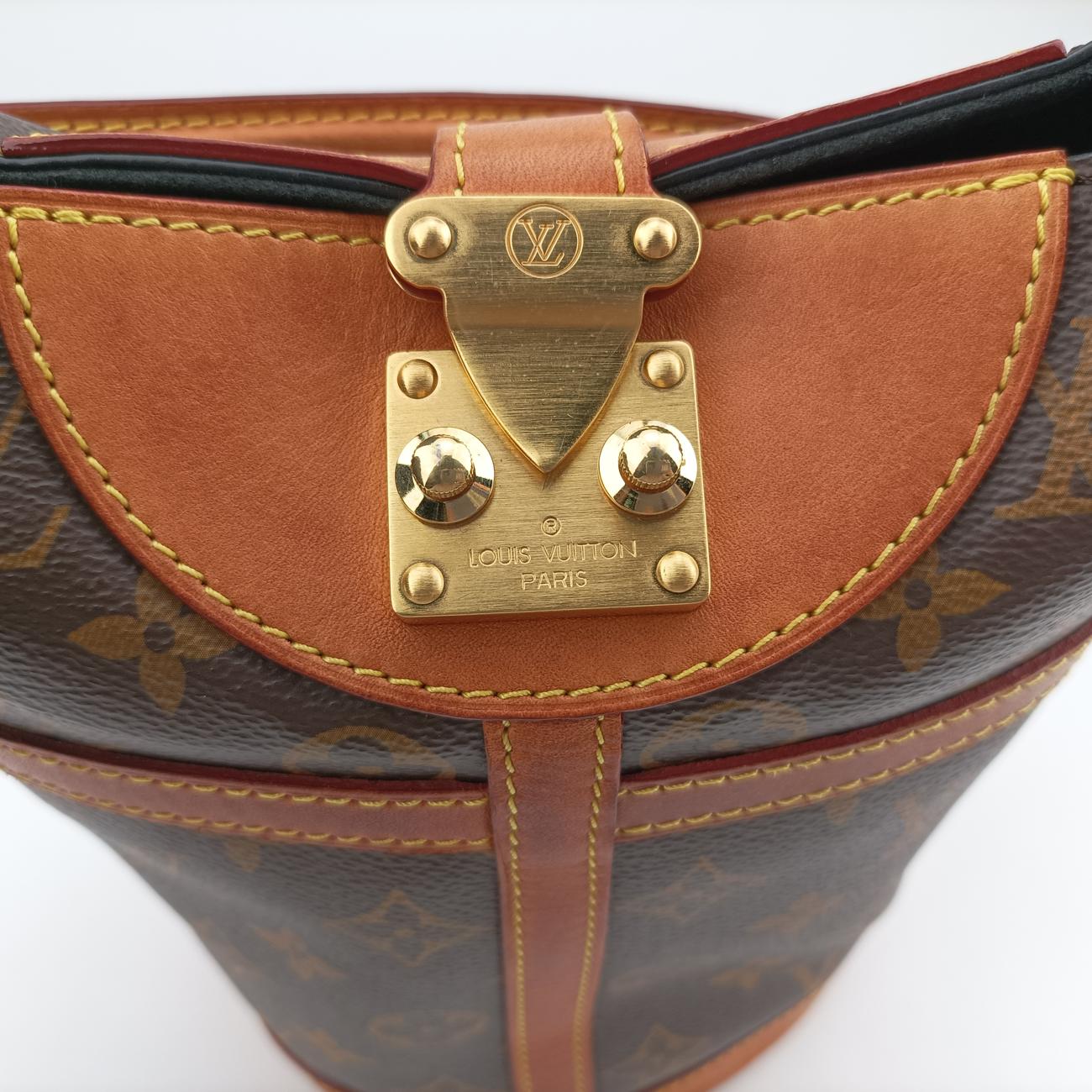 Pre-owned Louis Vuitton DUFFLE Brown Monogram Canvas M43587 shoulderbag | stylenewstar