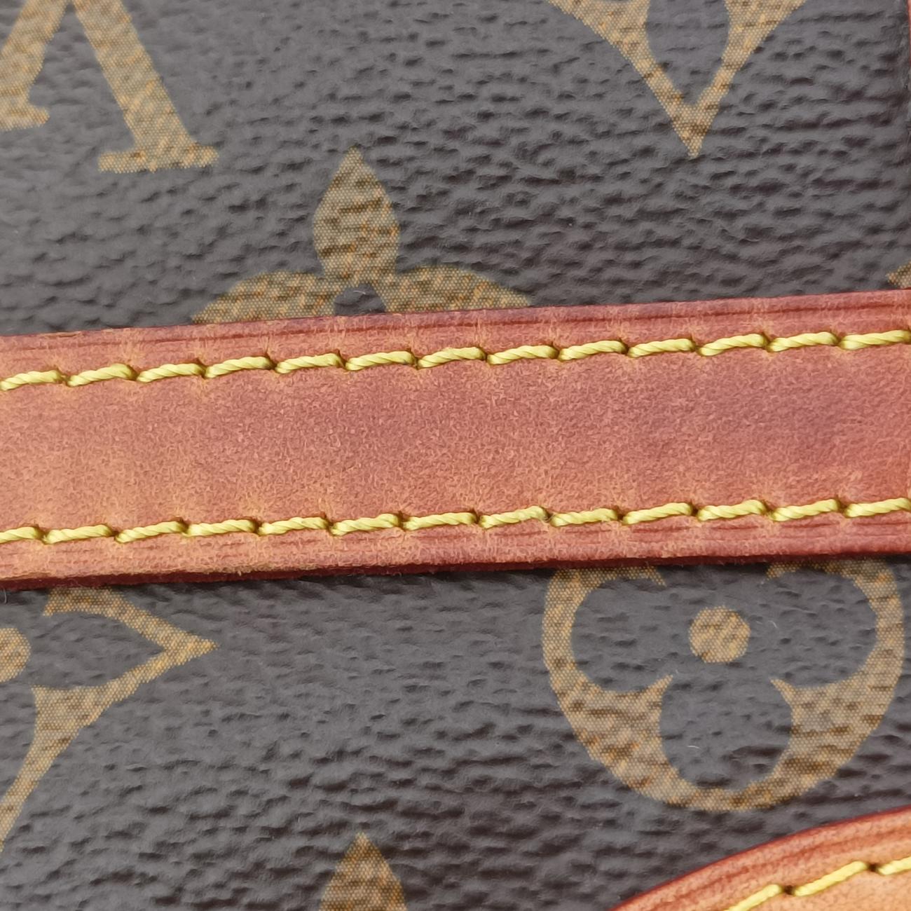 Pre-owned Louis Vuitton DUFFLE Brown Monogram Canvas M43587 shoulderbag | stylenewstar