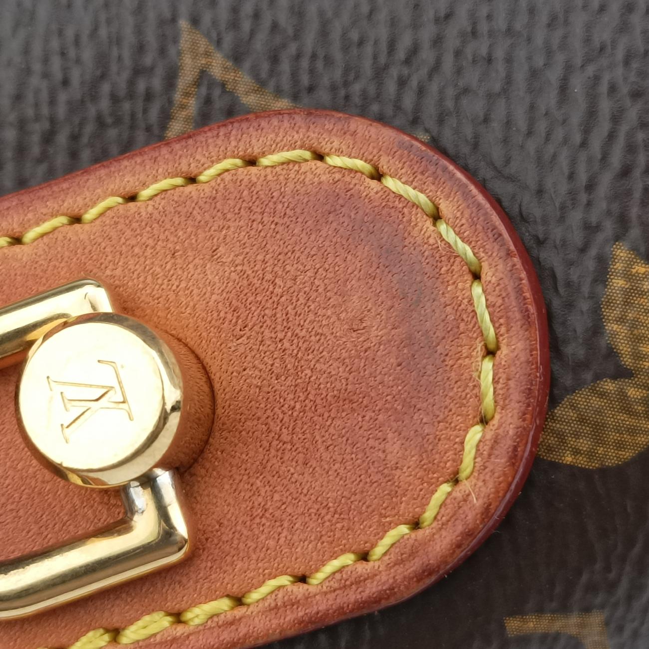 Pre-owned Louis Vuitton DUFFLE Brown Monogram Canvas M43587 shoulderbag | stylenewstar