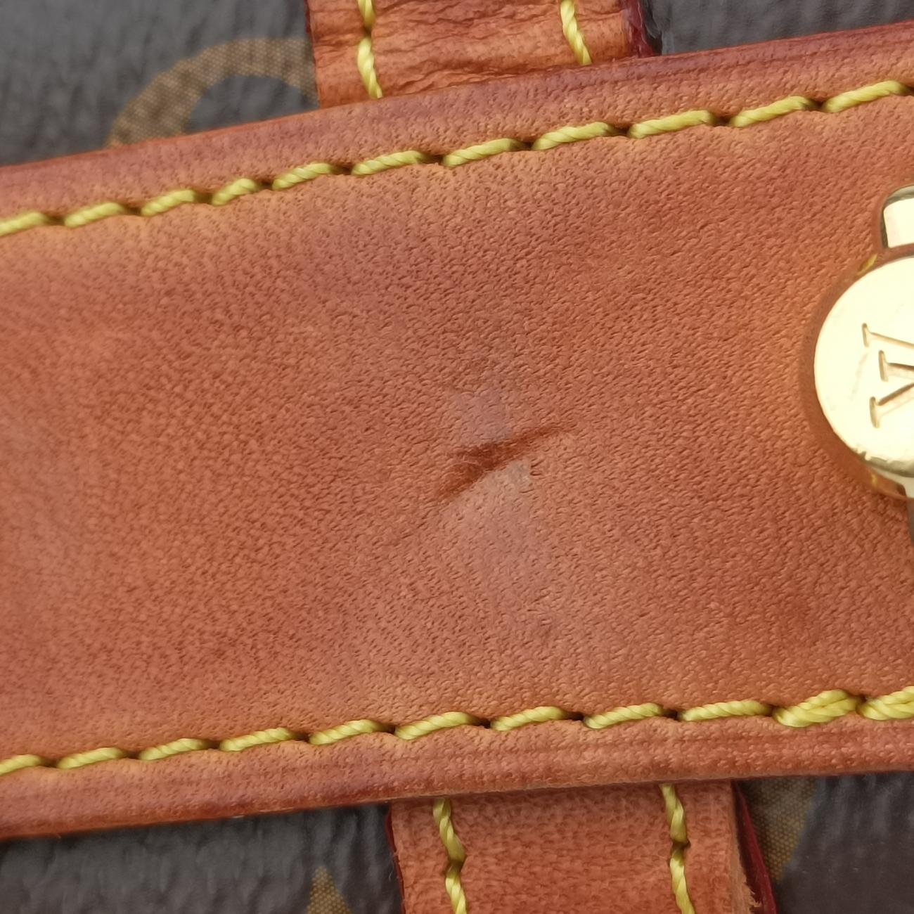 Pre-owned Louis Vuitton DUFFLE Brown Monogram Canvas M43587 shoulderbag | stylenewstar