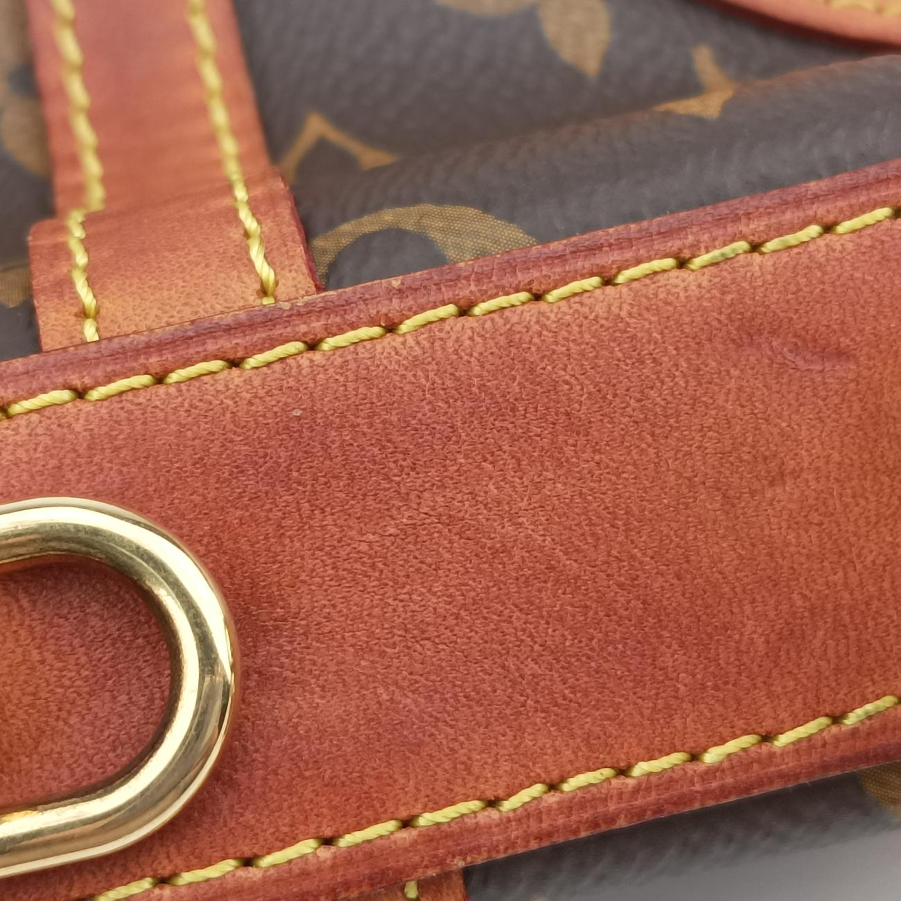 Pre-owned Louis Vuitton DUFFLE Brown Monogram Canvas M43587 shoulderbag | stylenewstar