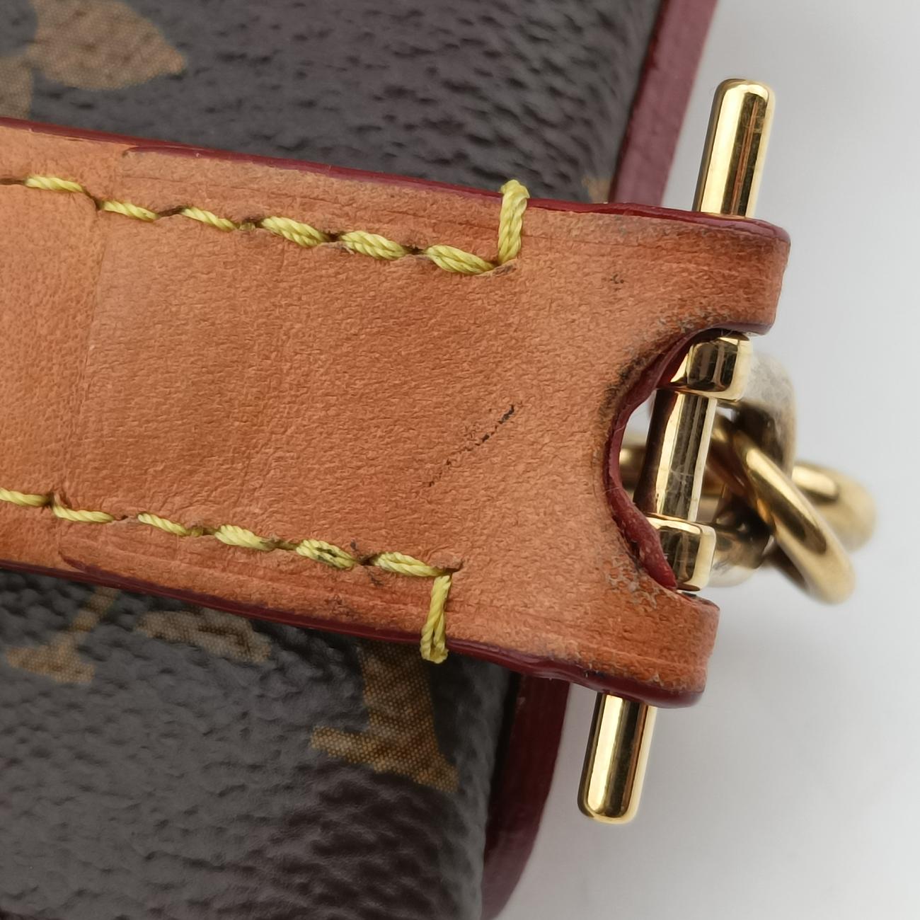 Pre-owned Louis Vuitton DUFFLE Brown Monogram Canvas M43587 shoulderbag | stylenewstar