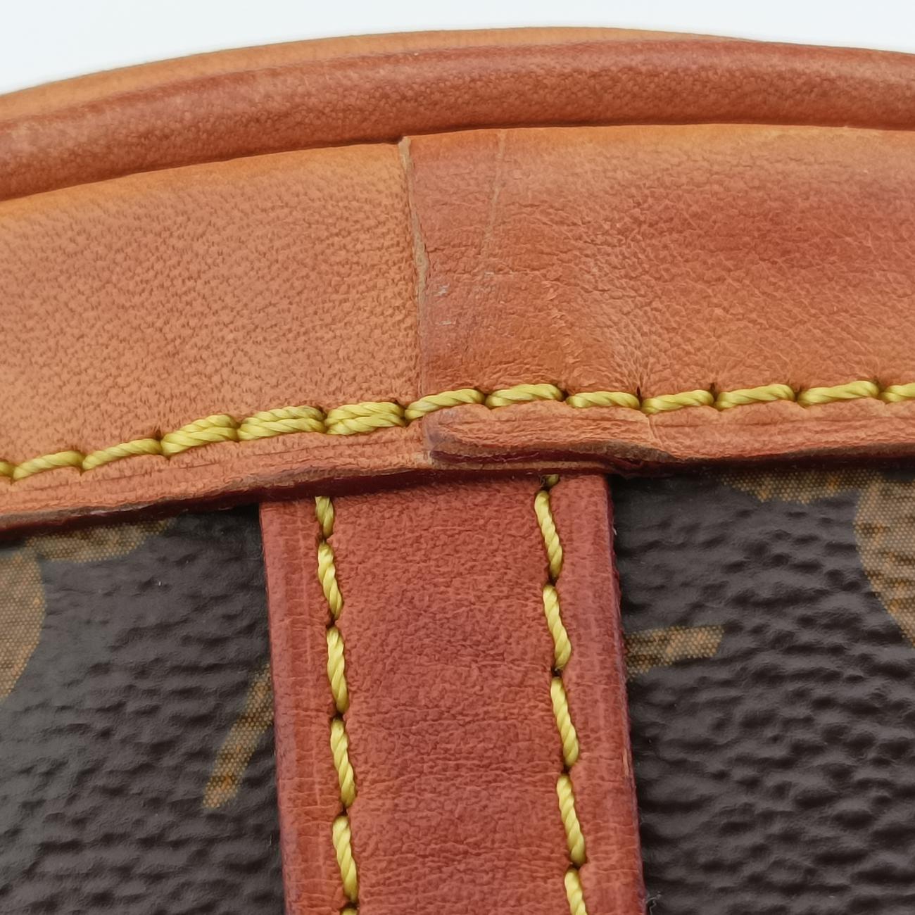 Pre-owned Louis Vuitton DUFFLE Brown Monogram Canvas M43587 shoulderbag | stylenewstar